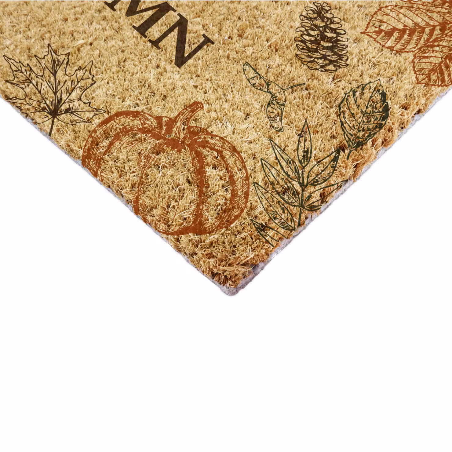 Artsy Mats Hello Autumn Coir Doormat in Brown, W/D: 90 x 60 cm – 4