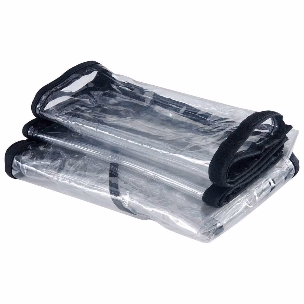 PAWNORA NEW Premium Clear PVC Protective Cover, W: 100 cm x L: 190 cm – 2