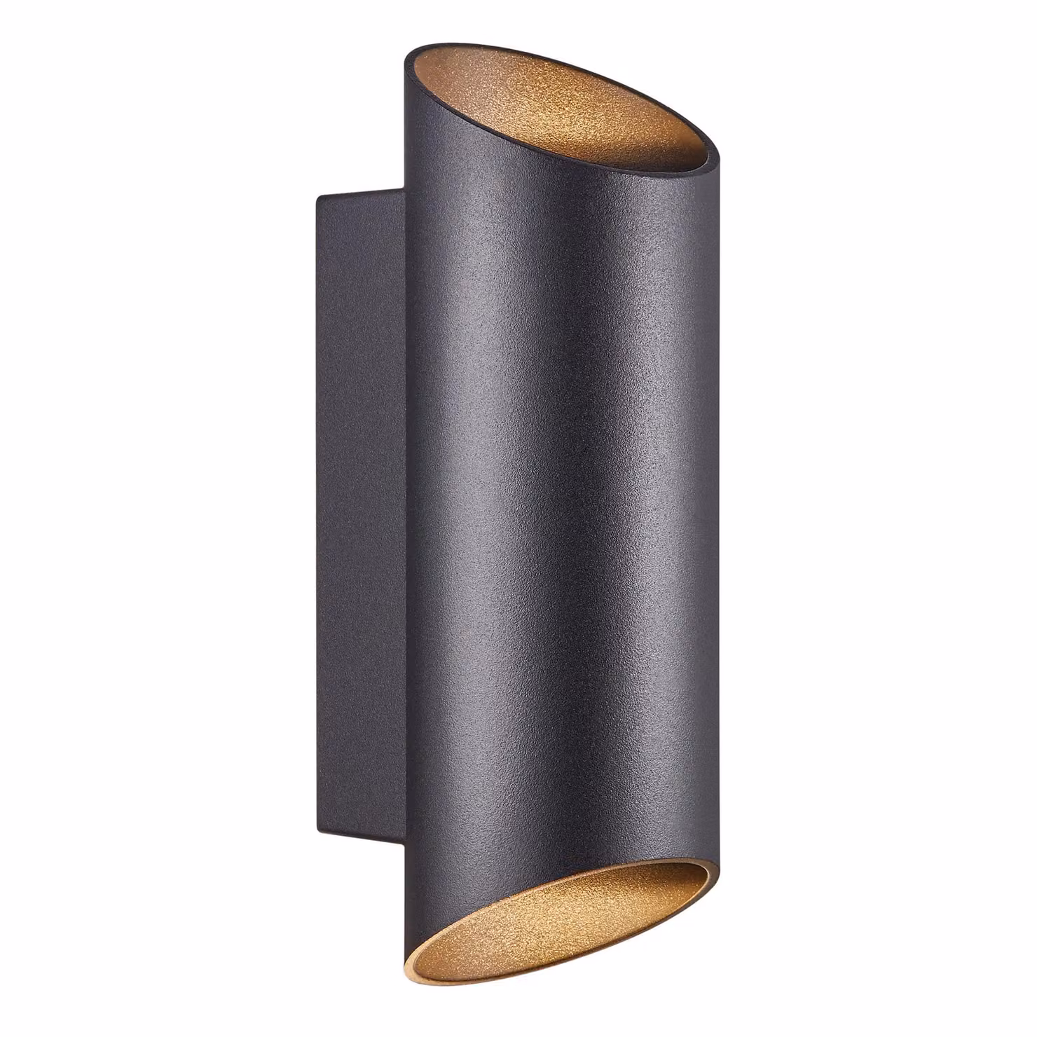 Nordlux Nico Modern Black Metal Outdoor Wall Light for Garden with Up and Down Effect, GU10, IP54, Mains Powered – 2
