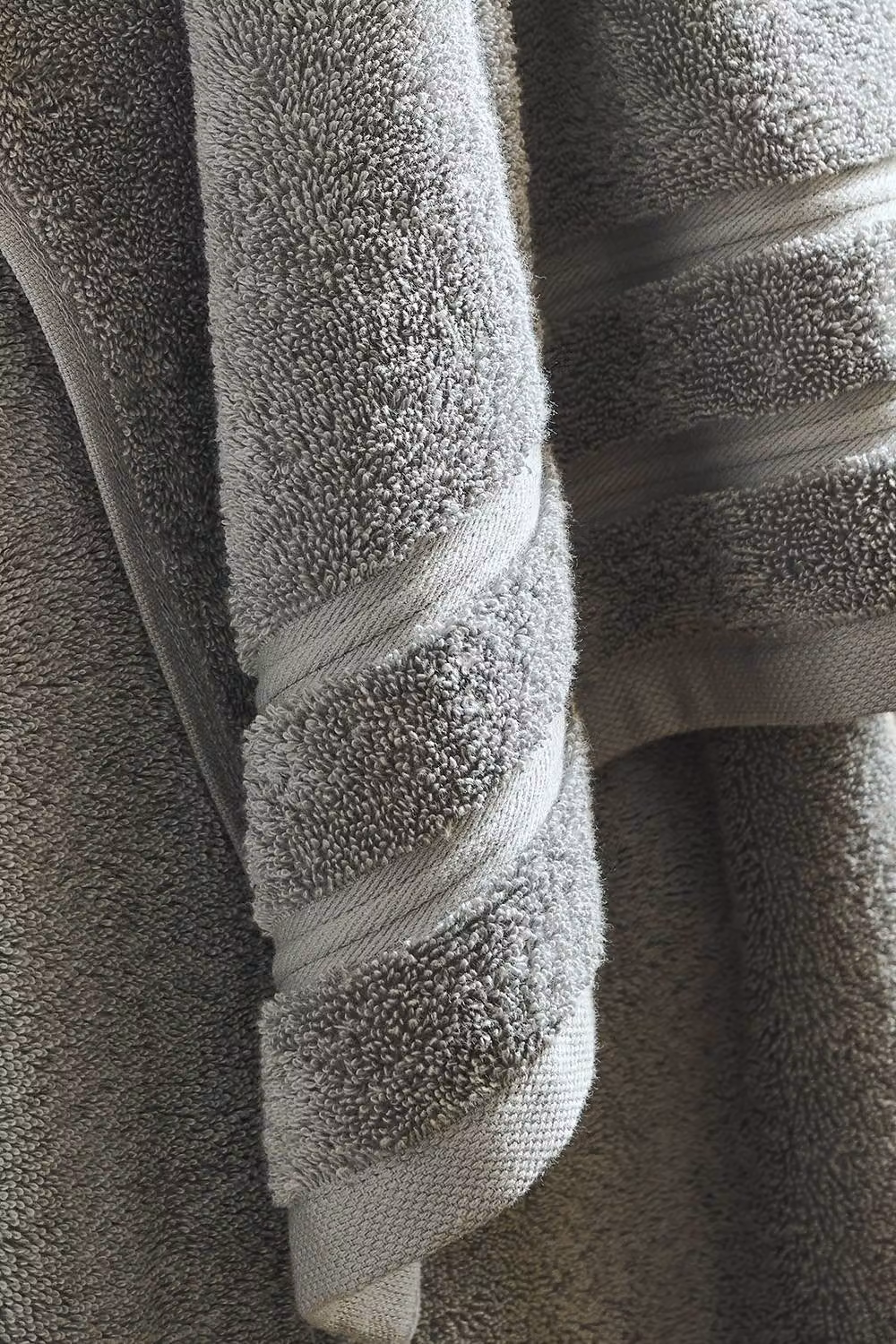 Christy Antalya Premium Turkish Cotton Bath Sheet in Grey – 3