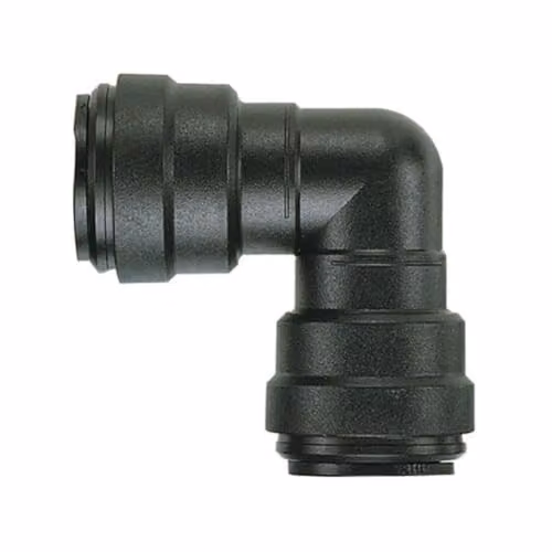 John Guest Speedfit 12mm Union Elbow Connector in Black – 3