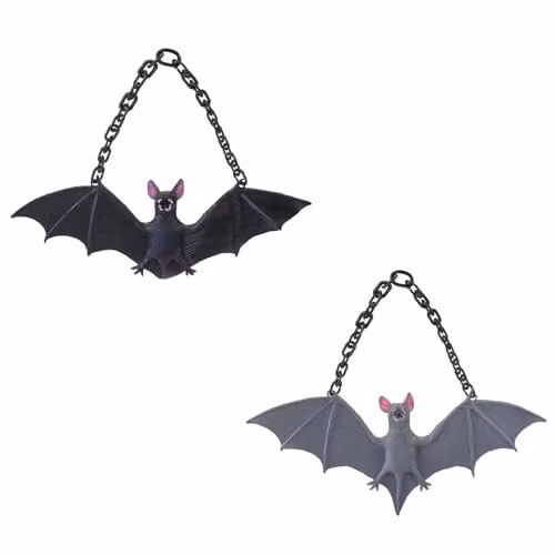 VFM e-Store Hanging Bat Halloween Party Decoration in Grey and Black – 7