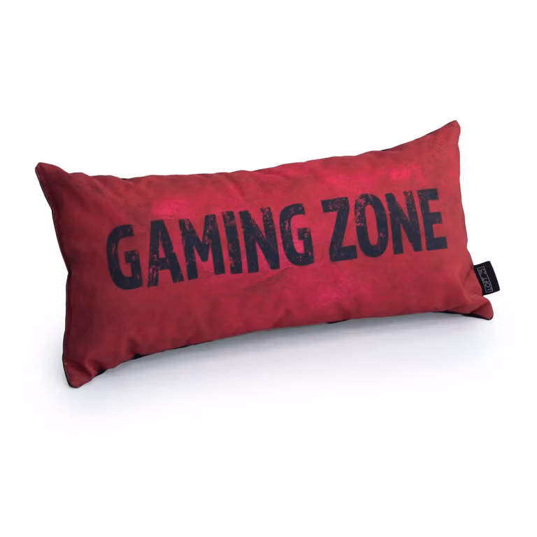 GameOver Store Gaming Cushion in Red, W/D/H: 56 x 56 x 27 cm