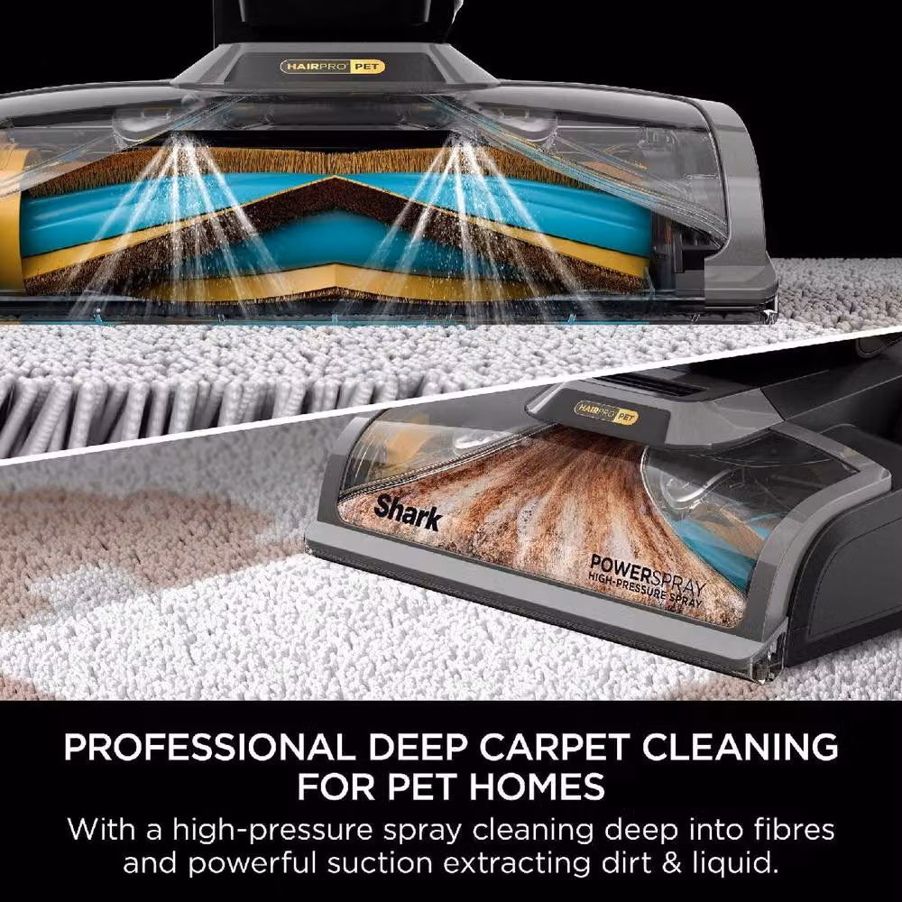Shark CarpetXpert HairPro Pet Deep Carpet Cleaner with StainStriker EX300UK in Black – 5
