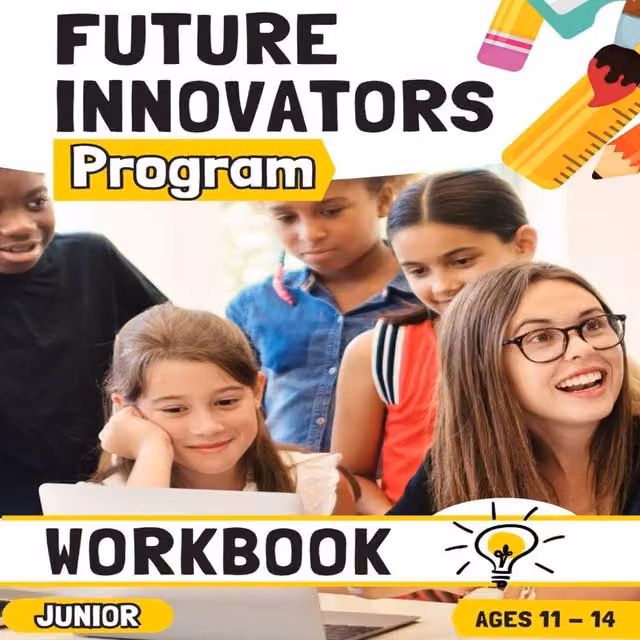 Romney Nelson Future Innovators Program Junior Workbook for Ages 11-14 Years, Multicolour