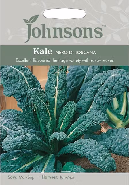 Johnsons Di Toscana Nero Kale Vegetable Seeds