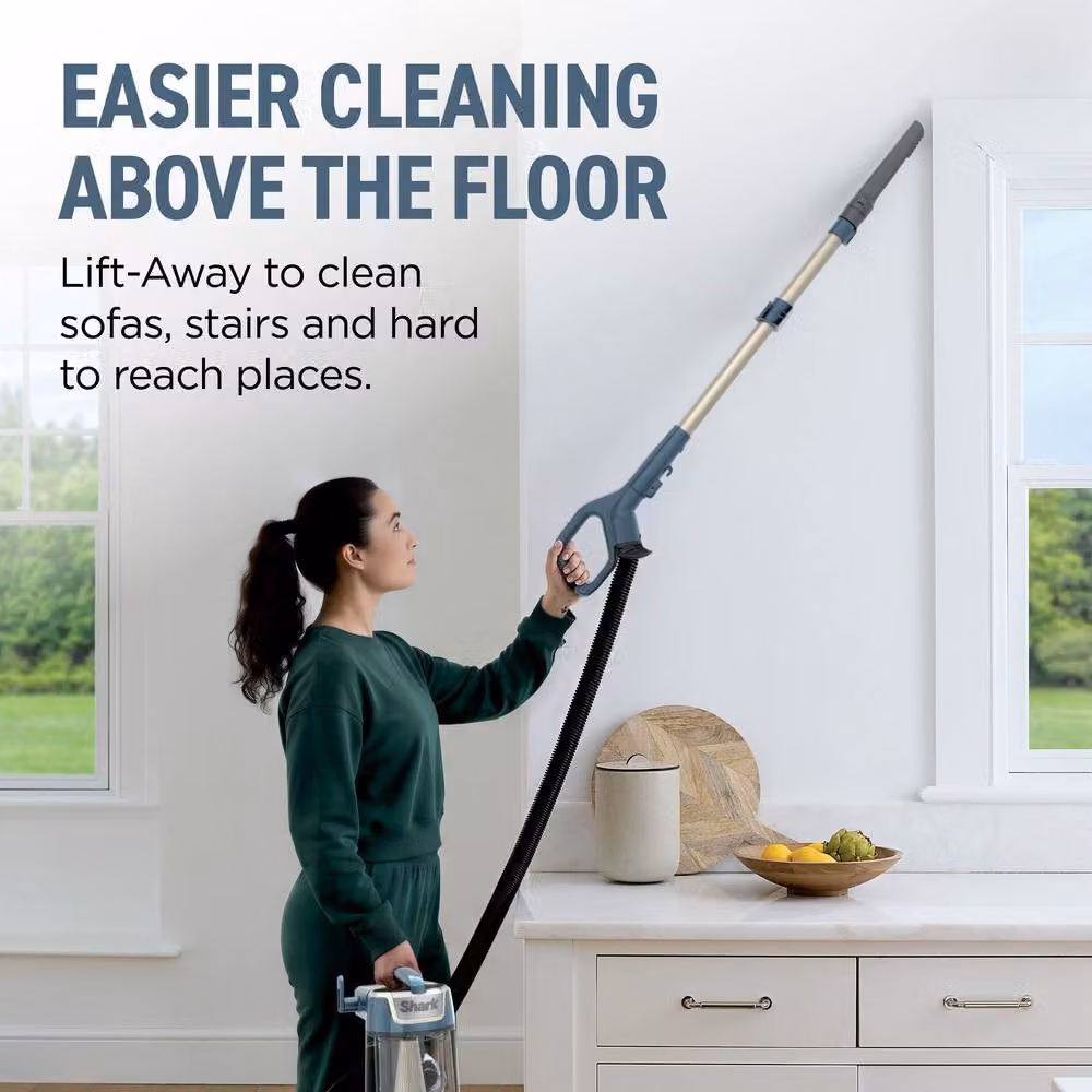 Shark Rotator Pet Pro Bagless Corded Vacuum Cleaner with HEPA Filter and Anti-Tangle Roller in Blue – 4