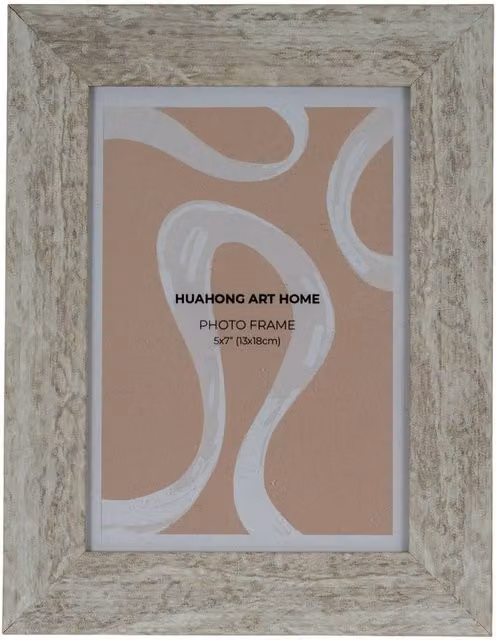 Hill Interiors Kust Single Rectangular Wood Photo Frame in Sand