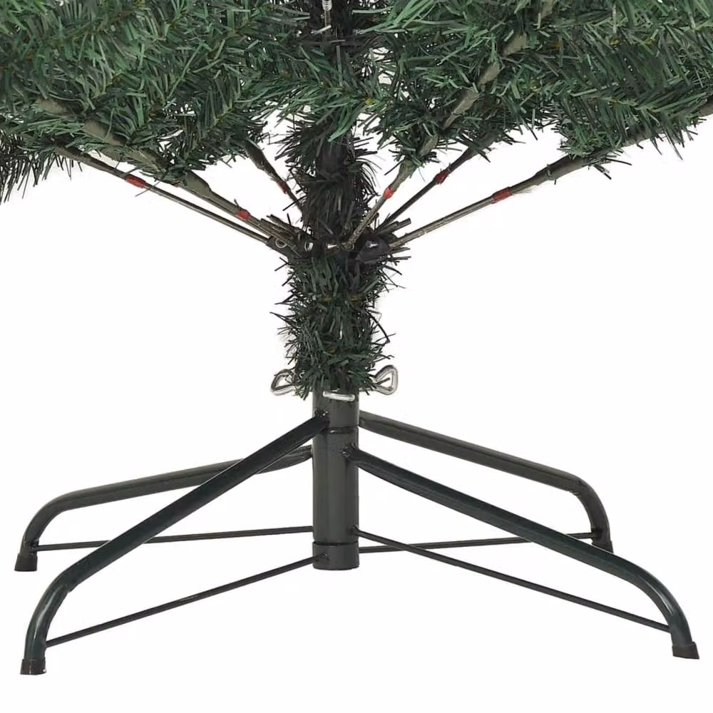 Berkfield Home Artificial Green Christmas Tree with Stand, Height: 210 cm – 7