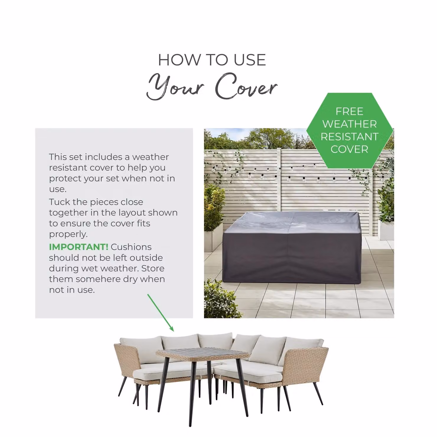 FurnitureboxUK Seychelles 9 Seater Rattan Outdoor Garden Sofa and Table Set in Grey, Brown and Beige – 4