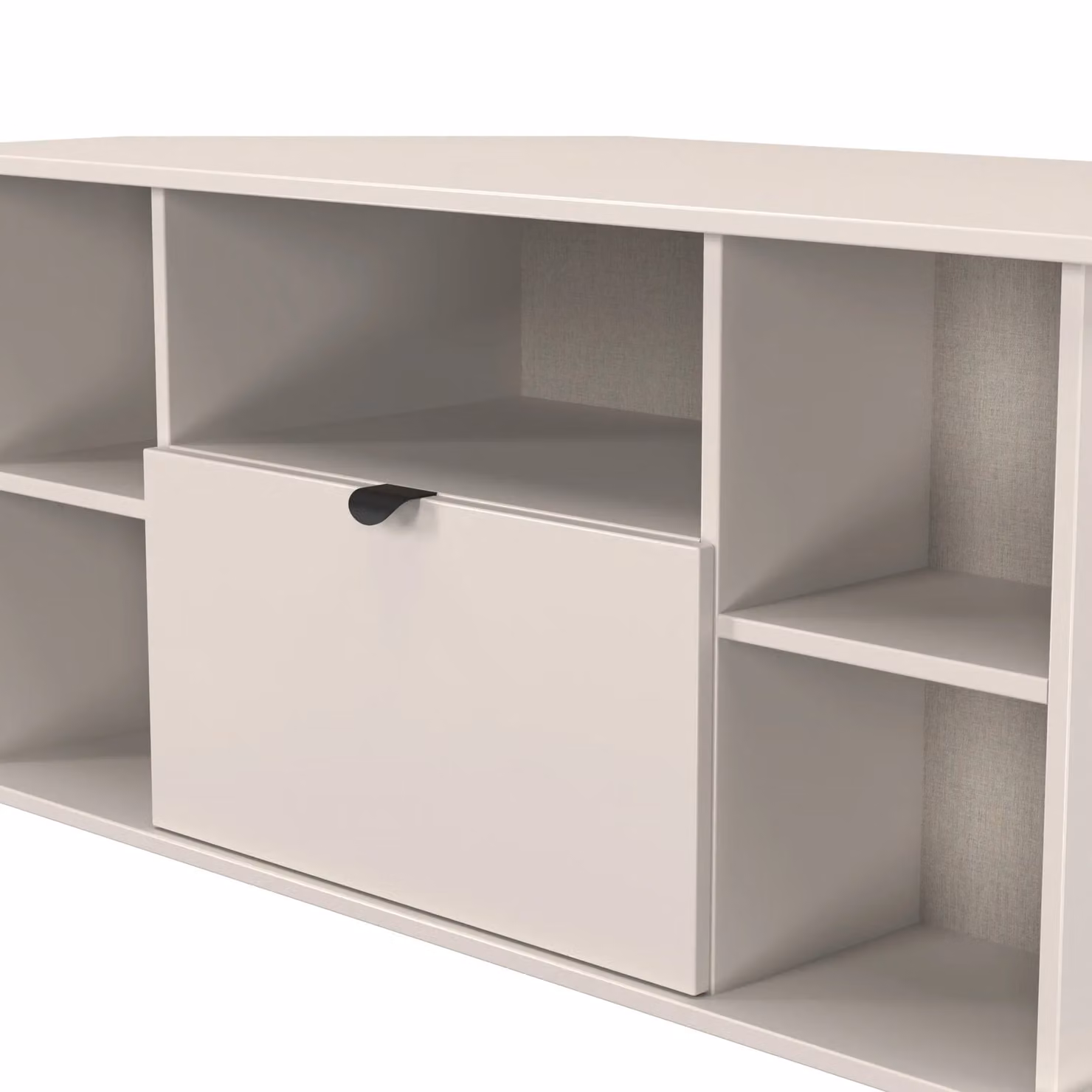 Ready Assembled 2 U Norway Corner TV Unit in Taupe and Beige – 3