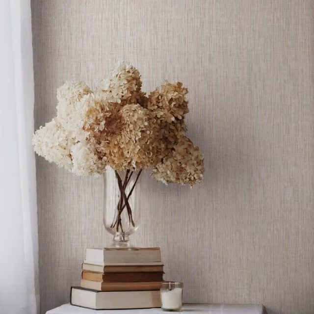 Superfresco Linden Texture Wallpaper in Blue and Beige