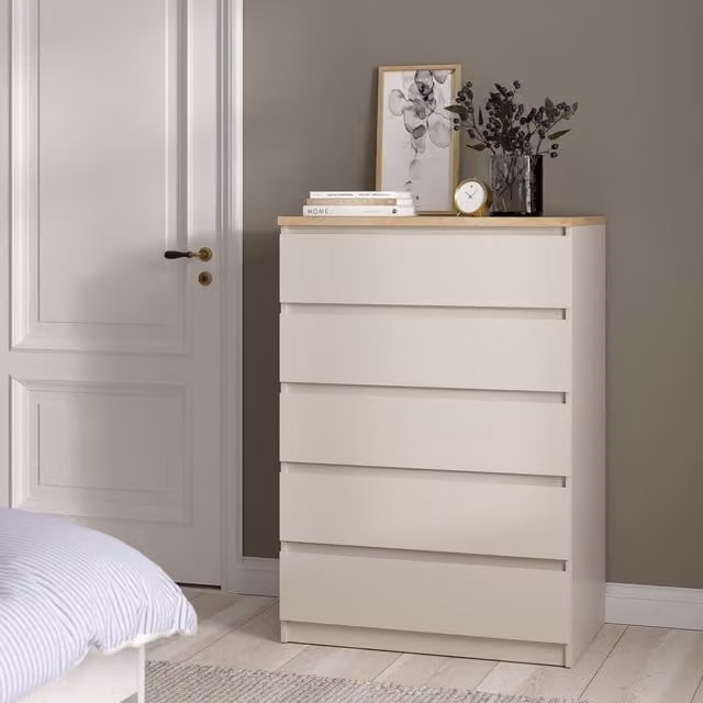 Furniture To Go Naia Chest of Drawers in Cashmere Jackson Hickory