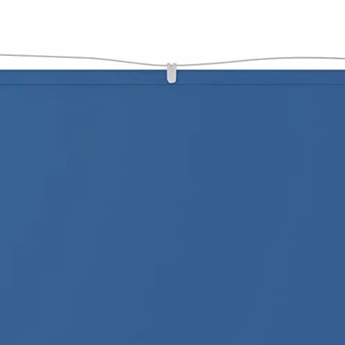 vidaXL Vertical Awning in Blue, Oxford Polyester Fabric, W: 60 cm x L: 420 cm – 4