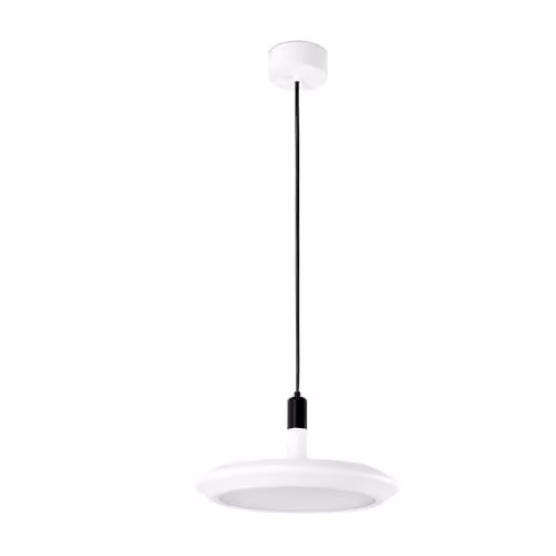 Netlighting Planet LED Dome Suspended Pendant Light, White, W/D/H: 30 x 30 x 137 cm