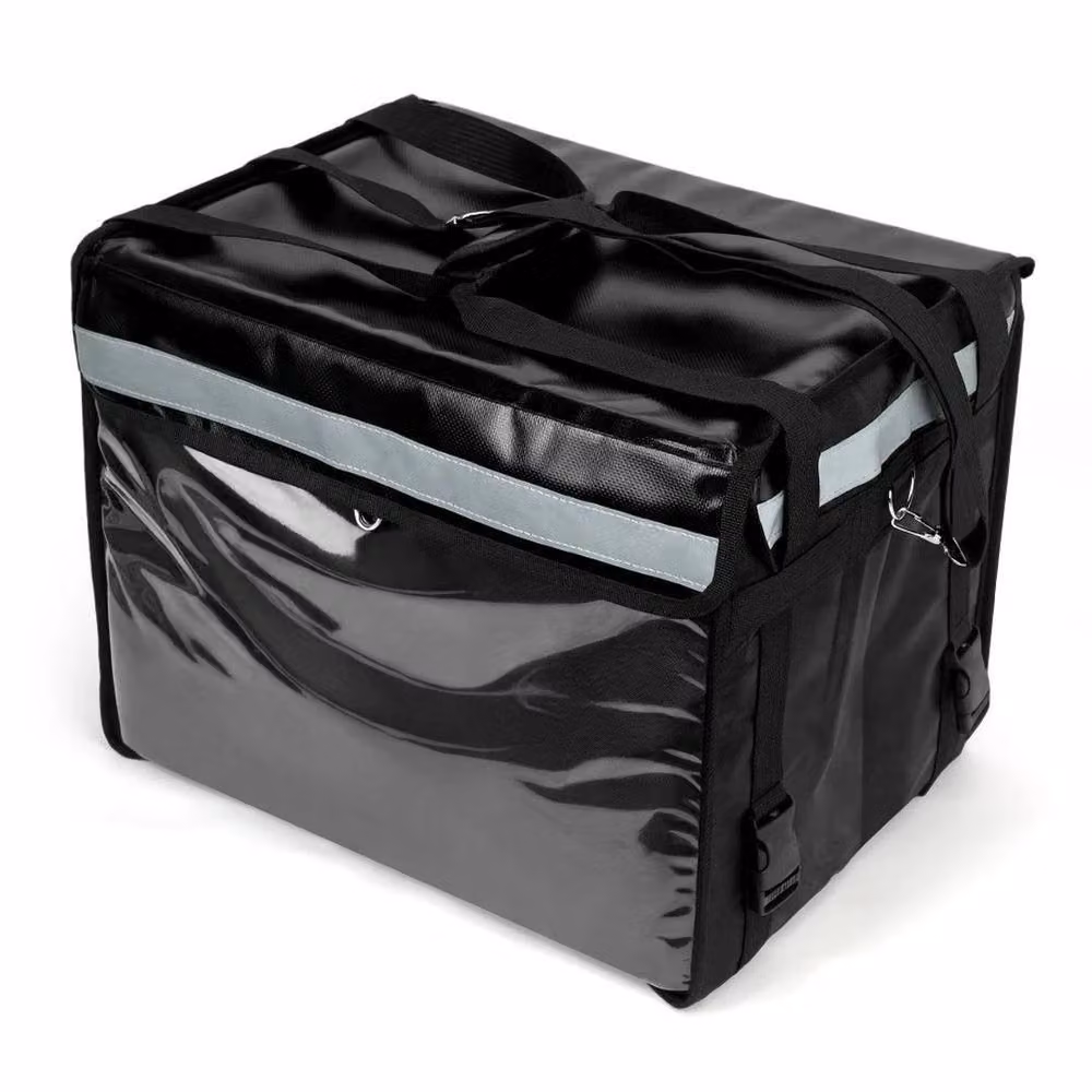 FLAVORA 48L Thermal Insulated Food Delivery Bag in Black – 2