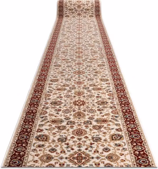 RugsX Vintage Boho Wool Square Rug in Beige, W x D: 100 x 100 cm – 1