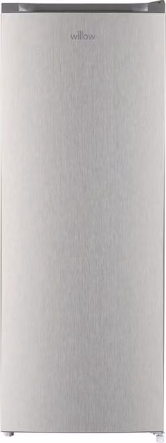 Willow Upright Freestanding Low Frost Tall Freezer in Grey/Silver, H 177 cm