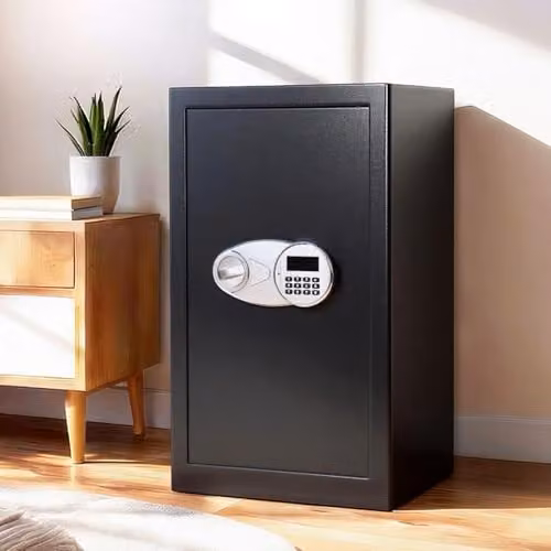 Levede 85L Fireproof Electronic Security Safe in Black, W/D/H: 65.01 x 38.0 x 31.0 cm – 8