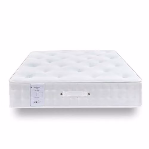 RestRelax Sleep Sicily 1000 Pocket Tufted Mattress, Medium Firm, White, W/D/H: 90 x 190 x 28 cm