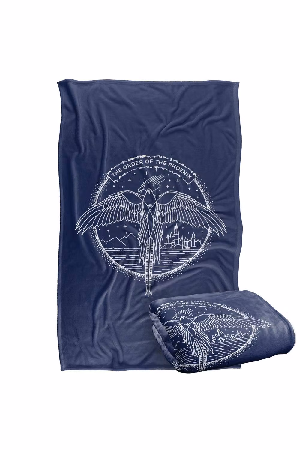 LOGOVISION Harry Potter The Order Of The Phoenix Circle Line Art Super Soft Fleece Throw Blanket, Multicolour, W: 152 cm, D: 127 cm – 7