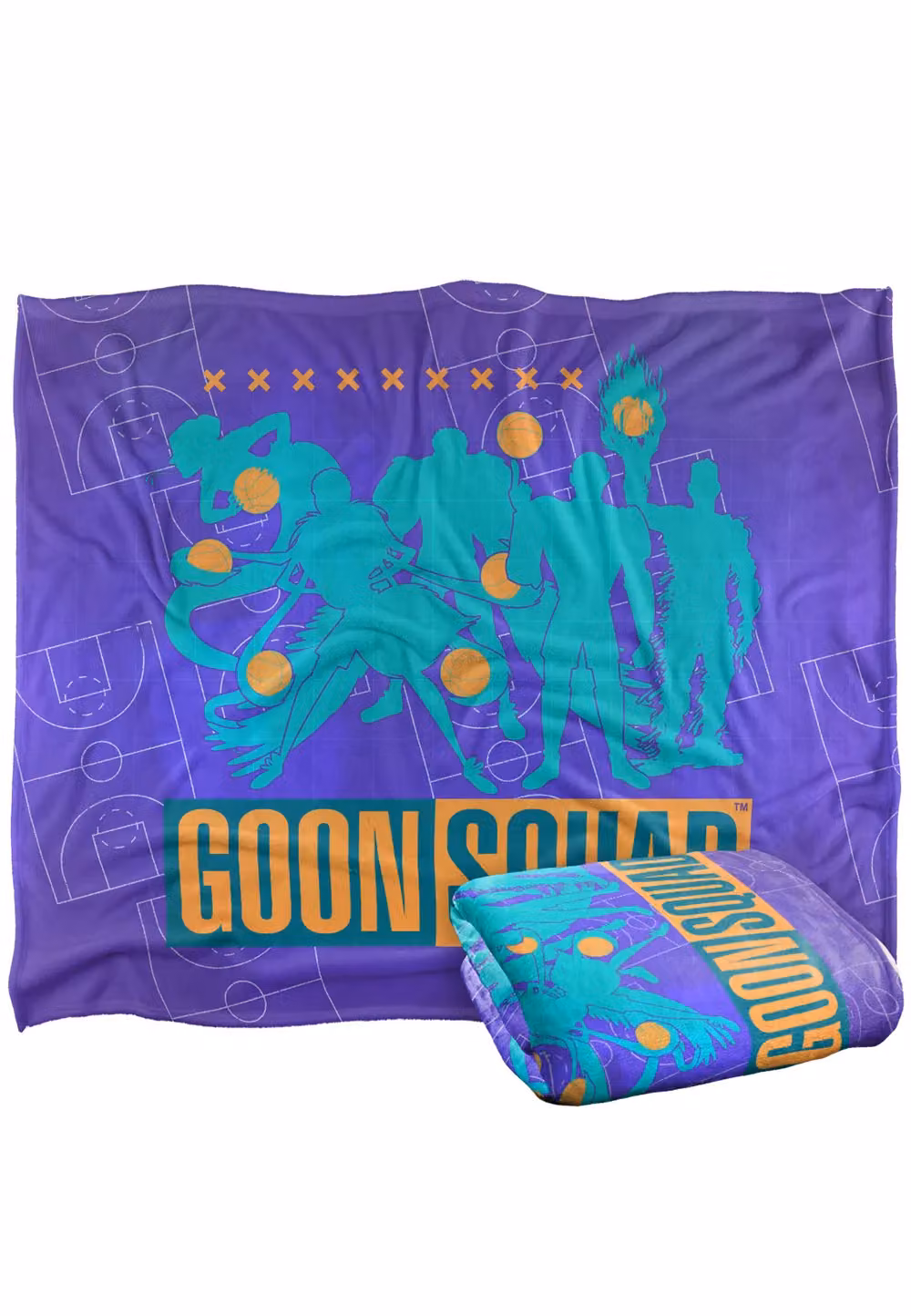 Warner Brothers Space Jam 2 Silky Touch Super Soft Throw Blanket, White and Multicolour, W: 152 cm, D: 127 cm – 2