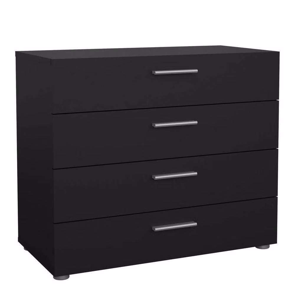Wyld Haus Daejeon Black 4 Drawer Wooden Chest – 3