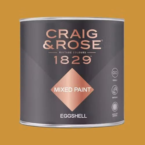 Craig & Rose 1829 Paint Stop Eggshell French Ochre 750ml