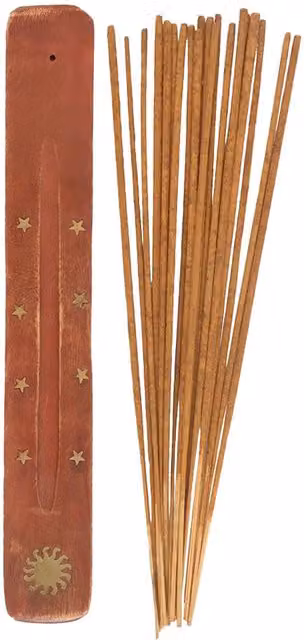 Something Different Soleil Orange Blossom Incense Gift Set in Brown – 1