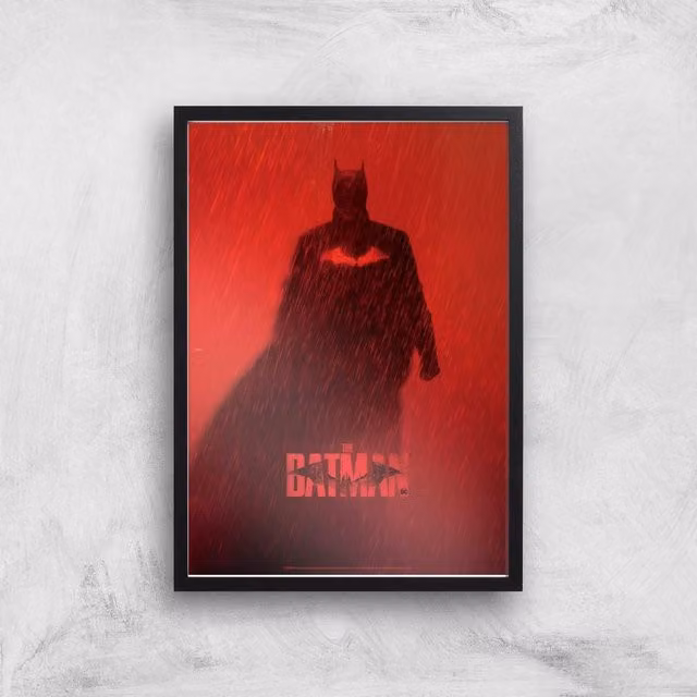 Batman Multicolour Graphic Paper Poster Art Print