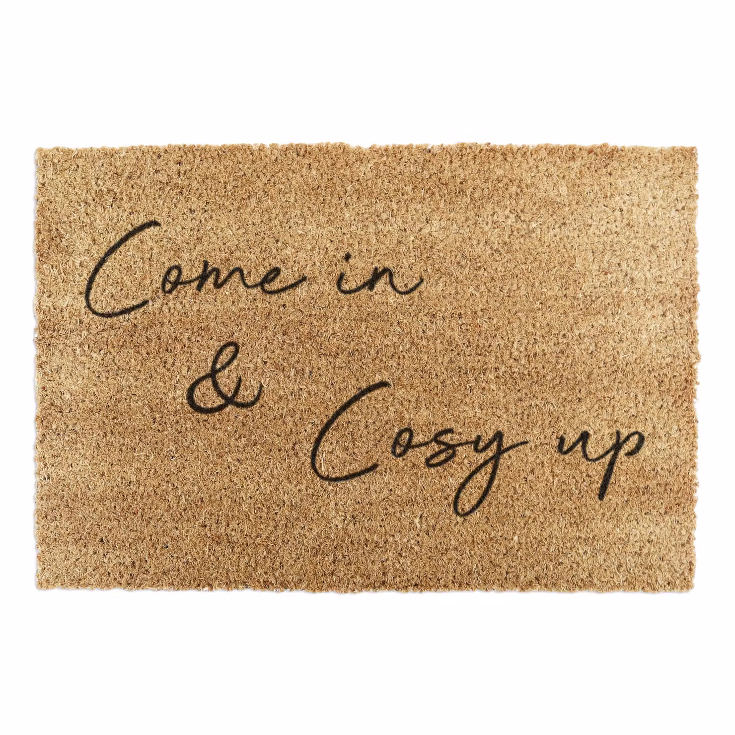 Artsy Mats Cosy Up Country Coir Doormat in Black and Brown, W/D: 60 x 90 cm – 2