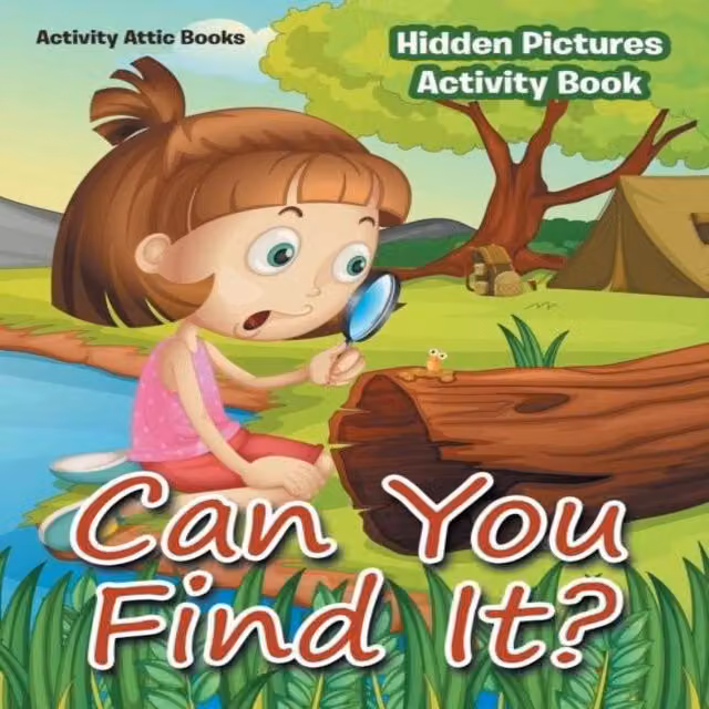 Activity Attic Books Can You Find It? Hidden Pictures Activity Book, Multicolour, Paperback