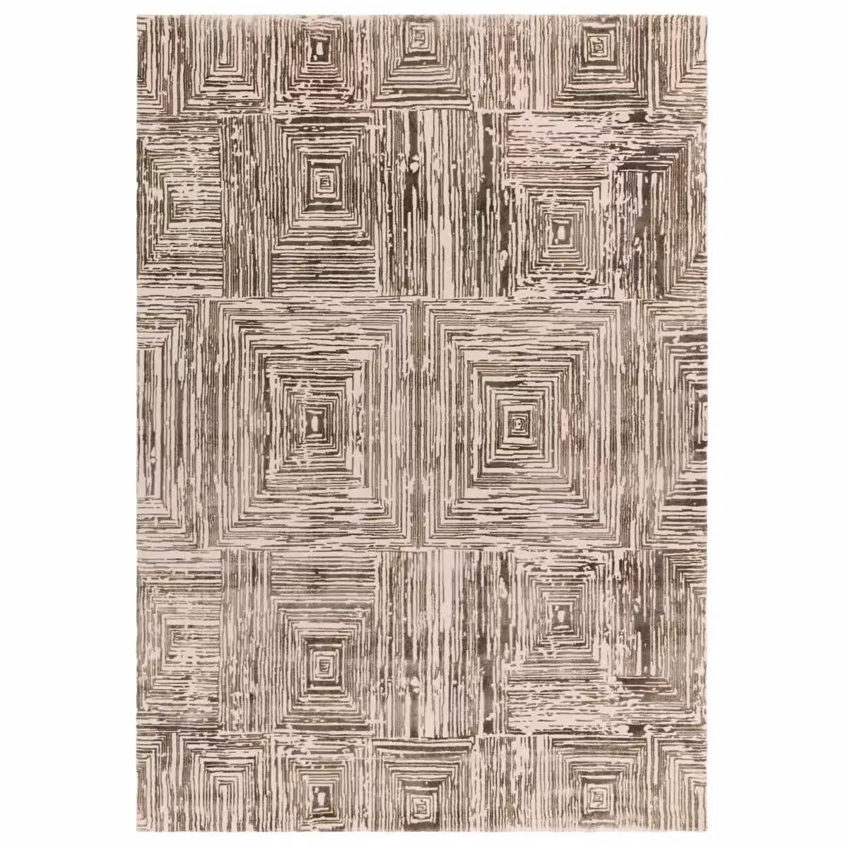 The Rug Shop UK Green Modern Striped Machine Woven Area Rug W: 200 cm, L: 290 cm – 3