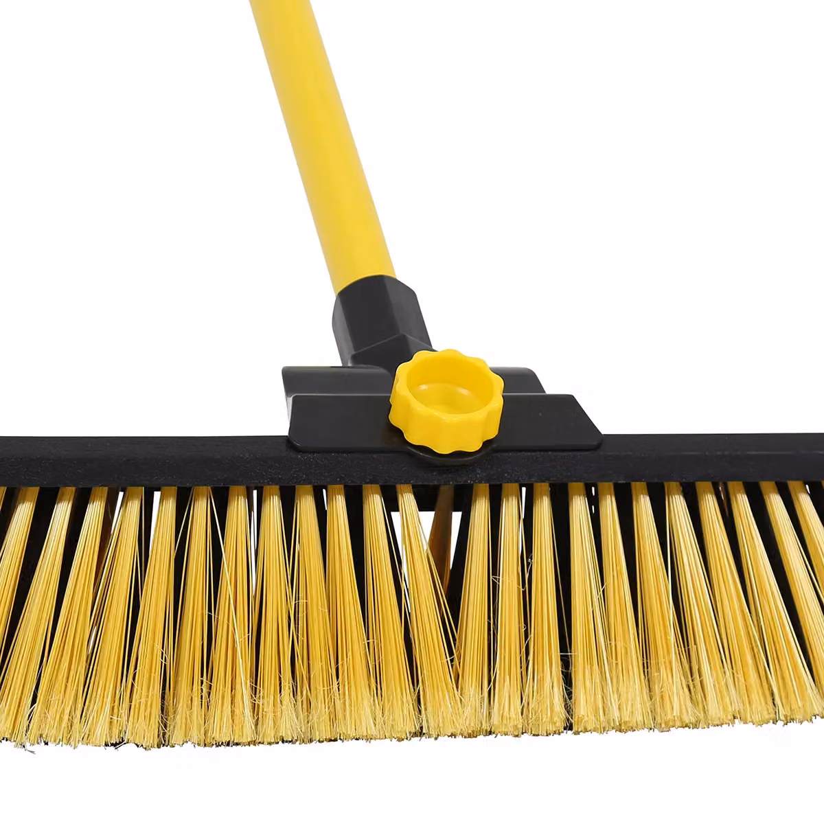 Charles Bentley Heavy Duty Bulldozer Yard Broom with Telescopic Handle, Yellow, W/D/H: 60 x 6 x 144 cm – 3