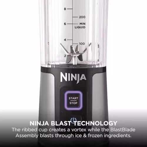 Ninja Blast Portable Cordless Blender, 0.53 l, Black – 8