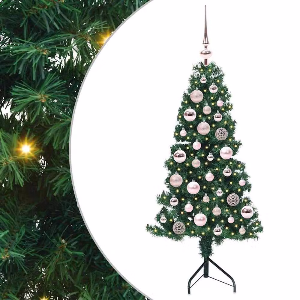 Berkfield Home Green Freestanding Artificial Christmas Tree, Height: 120 cm – 2