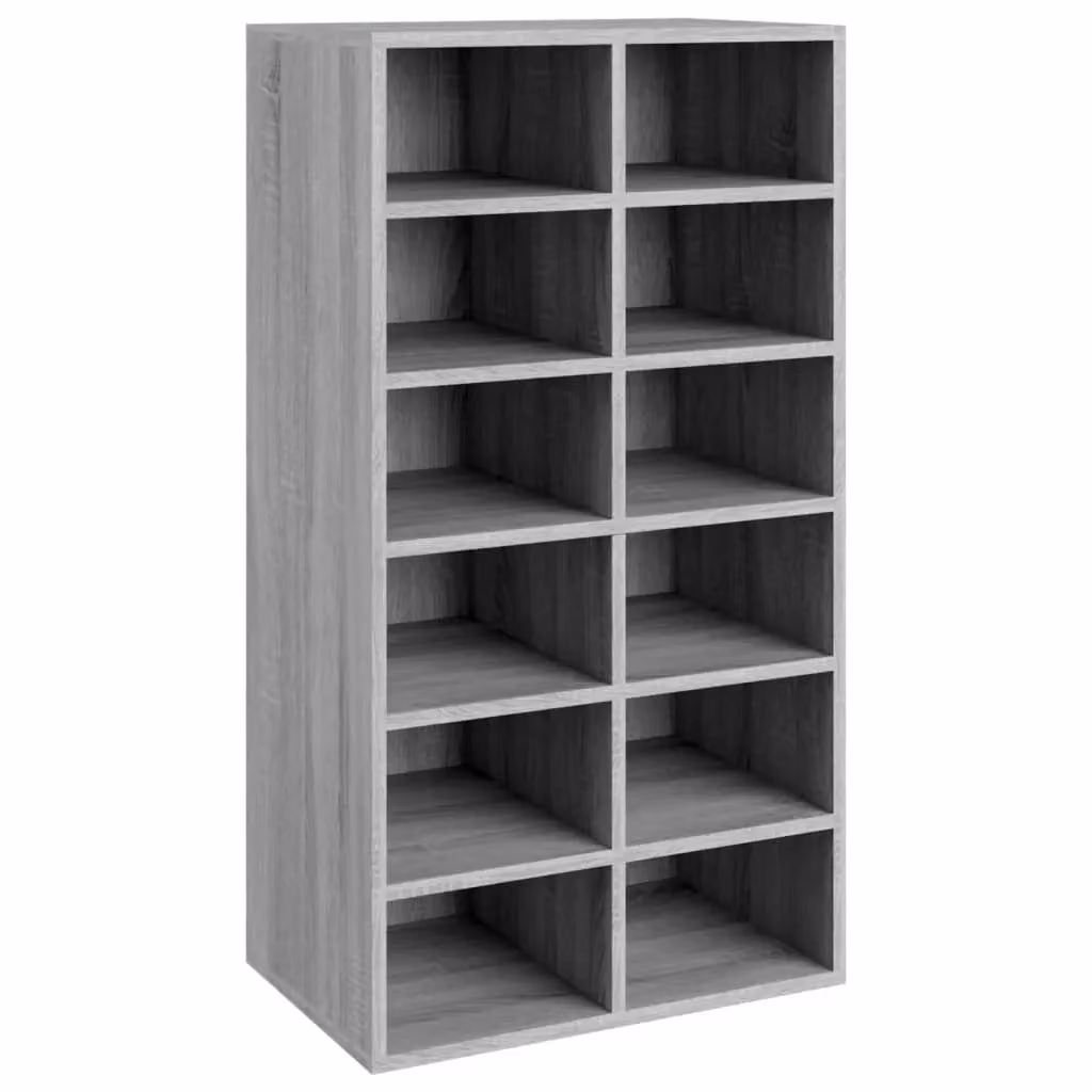 Berkfield Home Grey Sonoma Shoe Rack, W/D/H: 54 x 34 x 100.5 cm – 2