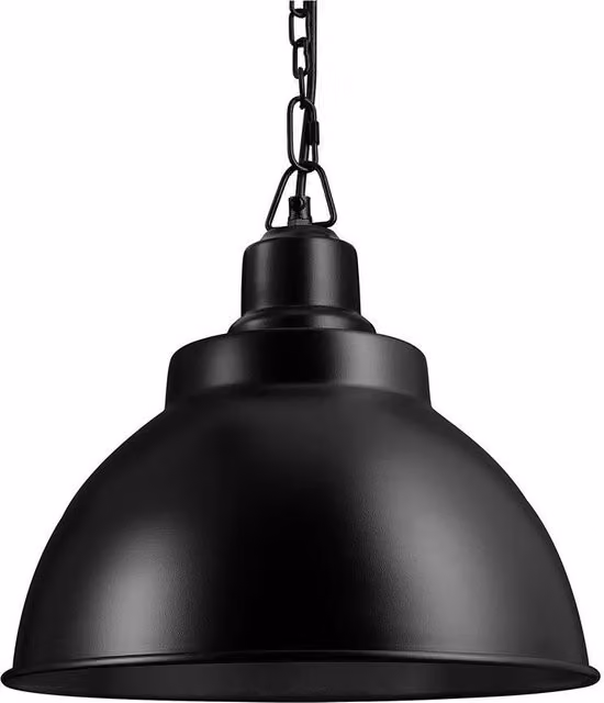 Industville Brooklyn Dome Pendant Light in Black – 1