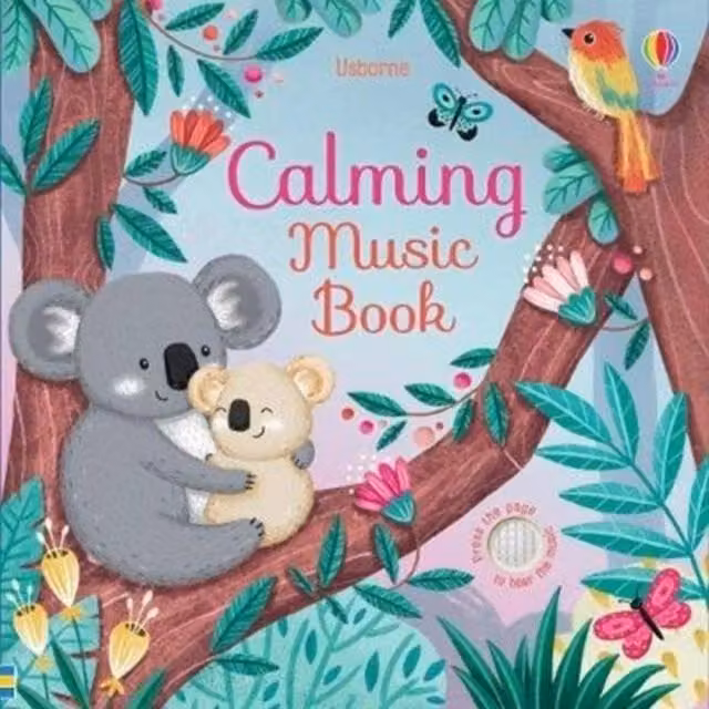 Usborne Publishing Sam Taplin Calming Music Board Book, Multicolour