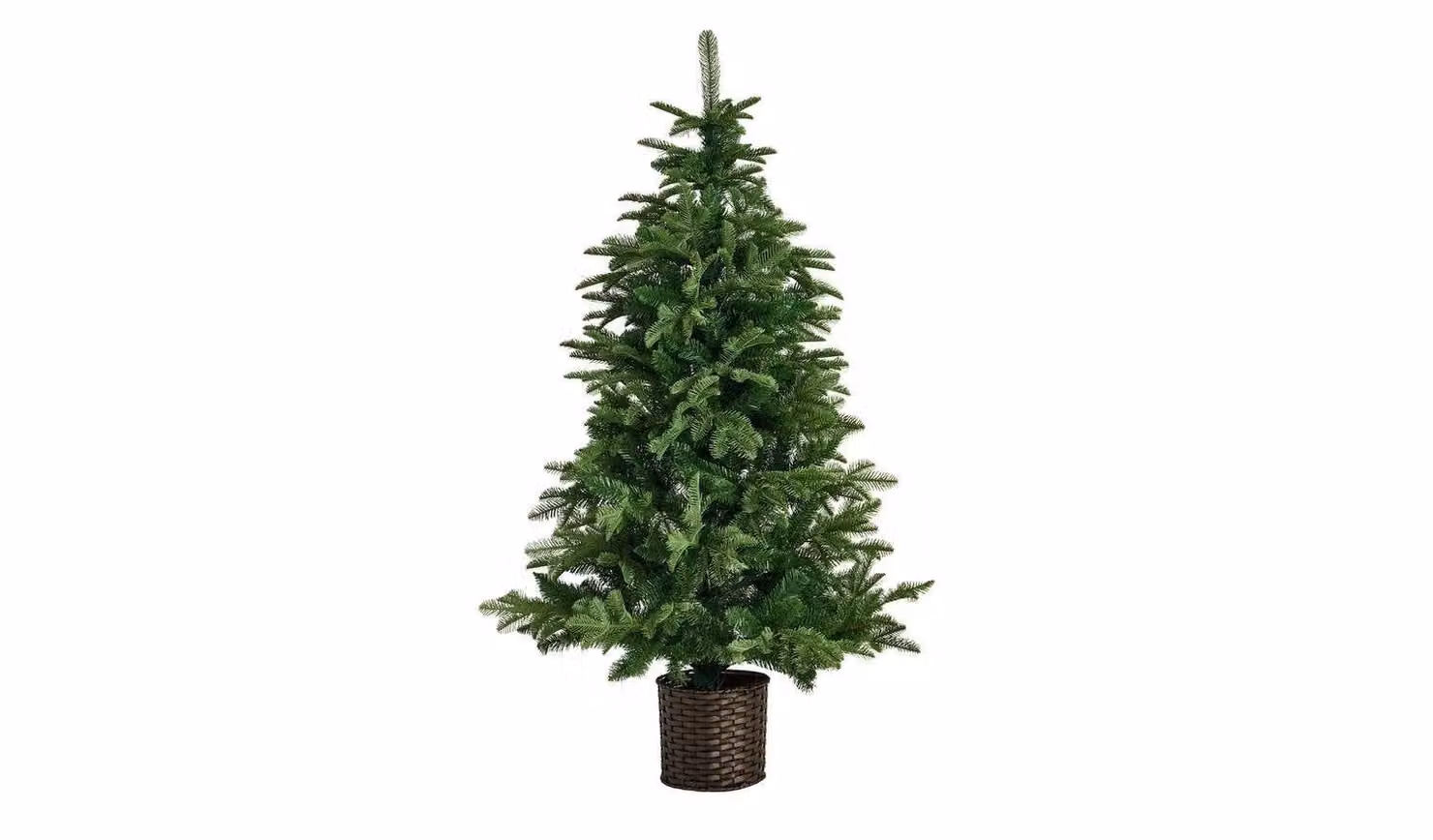 Cheap Furniture Warehouse 5ft Green Potted Artificial Christmas Tree