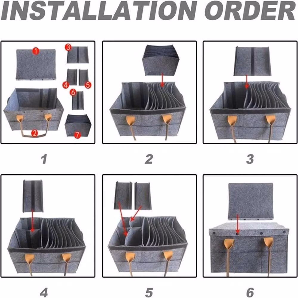 Nordara Grey Caravan Plate Holder and Motorhome Cupboard Storage with Compartments – 4
