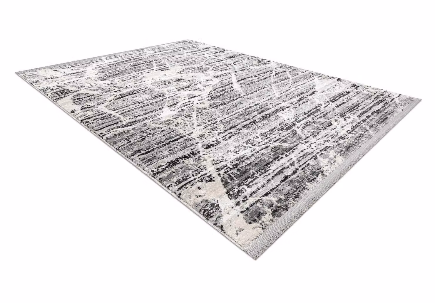 RugsX Tuls Abstract Modern Grey Rug, W: 140 cm, L: 190 cm – 2