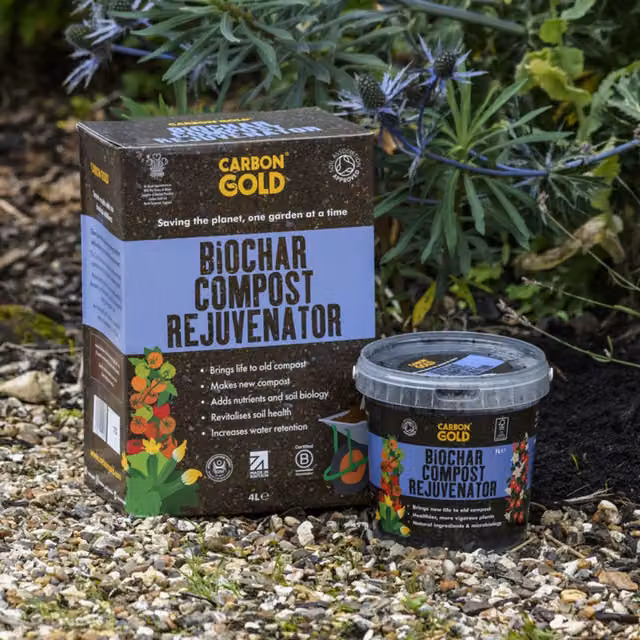 Carbon Gold Biochar Compost Rejuvenator and Plant Tonic, Brown