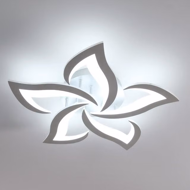 GOECO Modern LED Ceiling Mounted Downlight in Silver