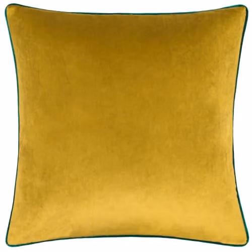 Riva Home Green Plain Square Polyester Cushion with Hollow Fibre Filling, 55 x 55 x 55 cm – 1
