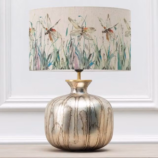 Voyage Maison Elphaba Table Lamp with Nightingale Eva Lampshade in Gold/Brass – 1
