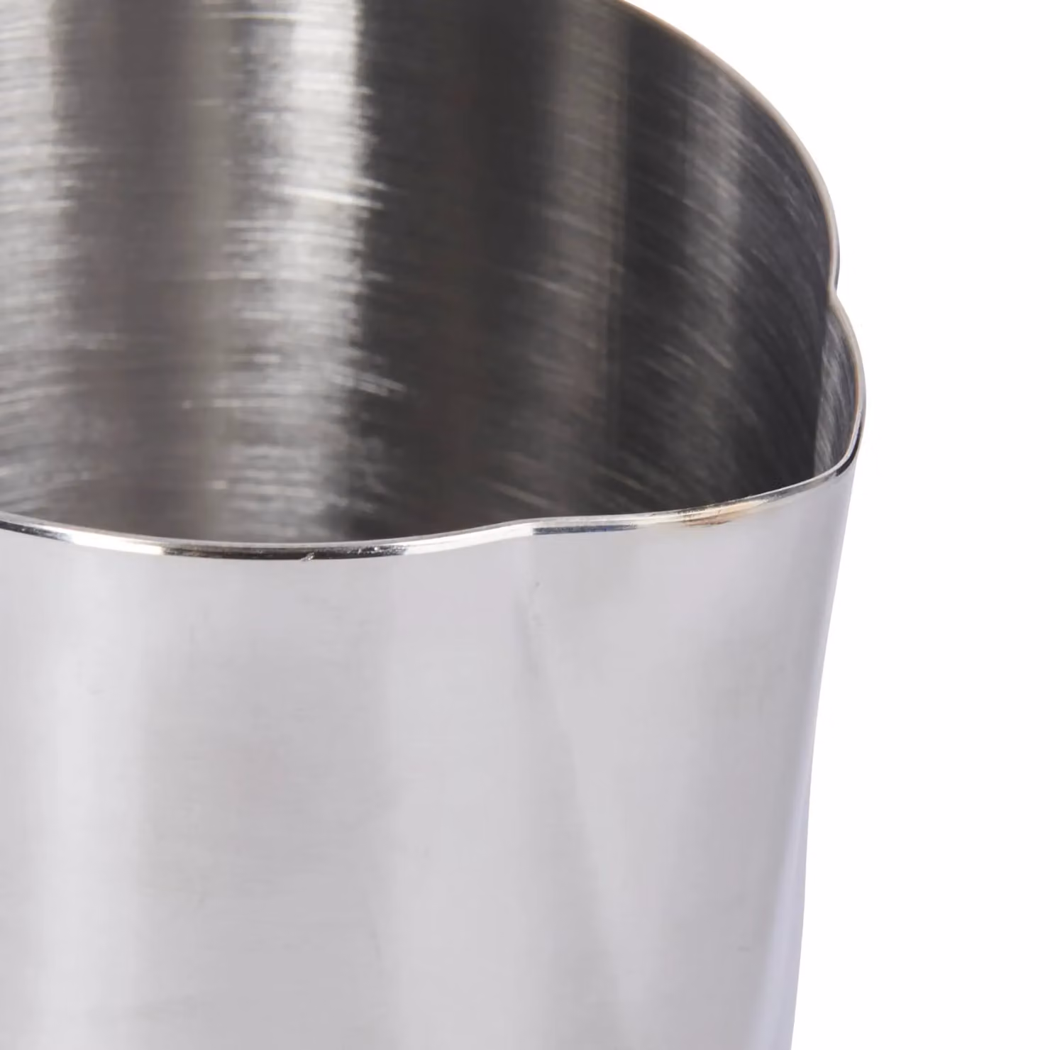 KitchenCraft Stainless Steel Milk Jug with Drip Free Spout, Silver, 600 ml – 4