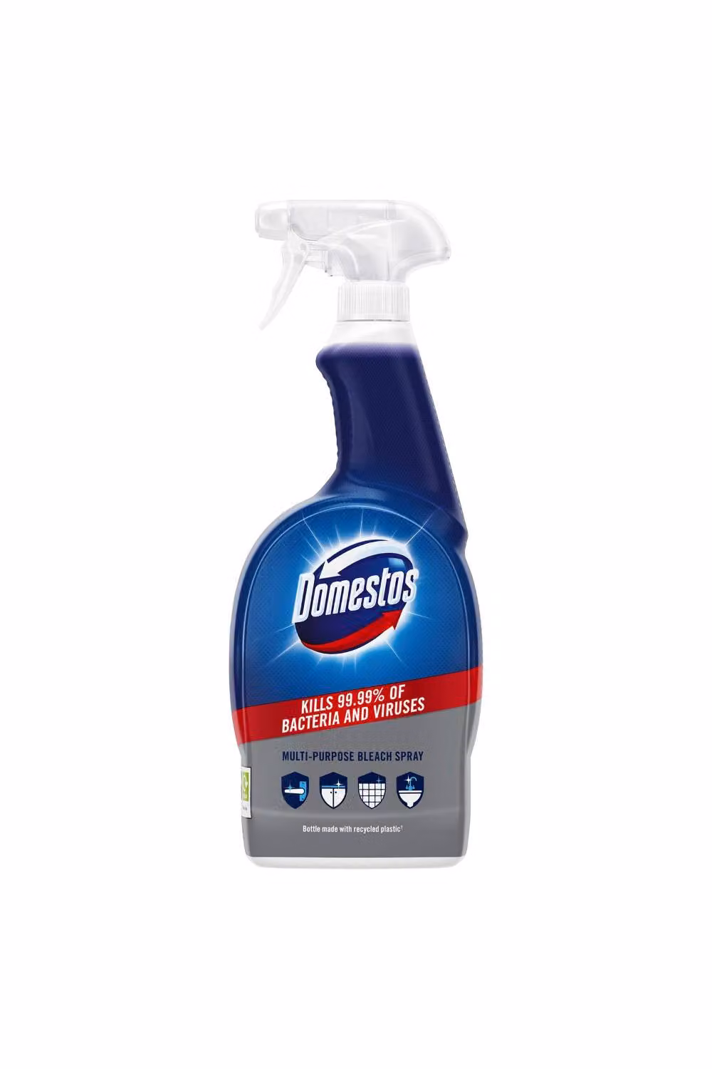 Domestos Multi-Purpose Bleach Surface Cleaner Disinfectant Spray, 700ml, 3 Pack in Blue – 2