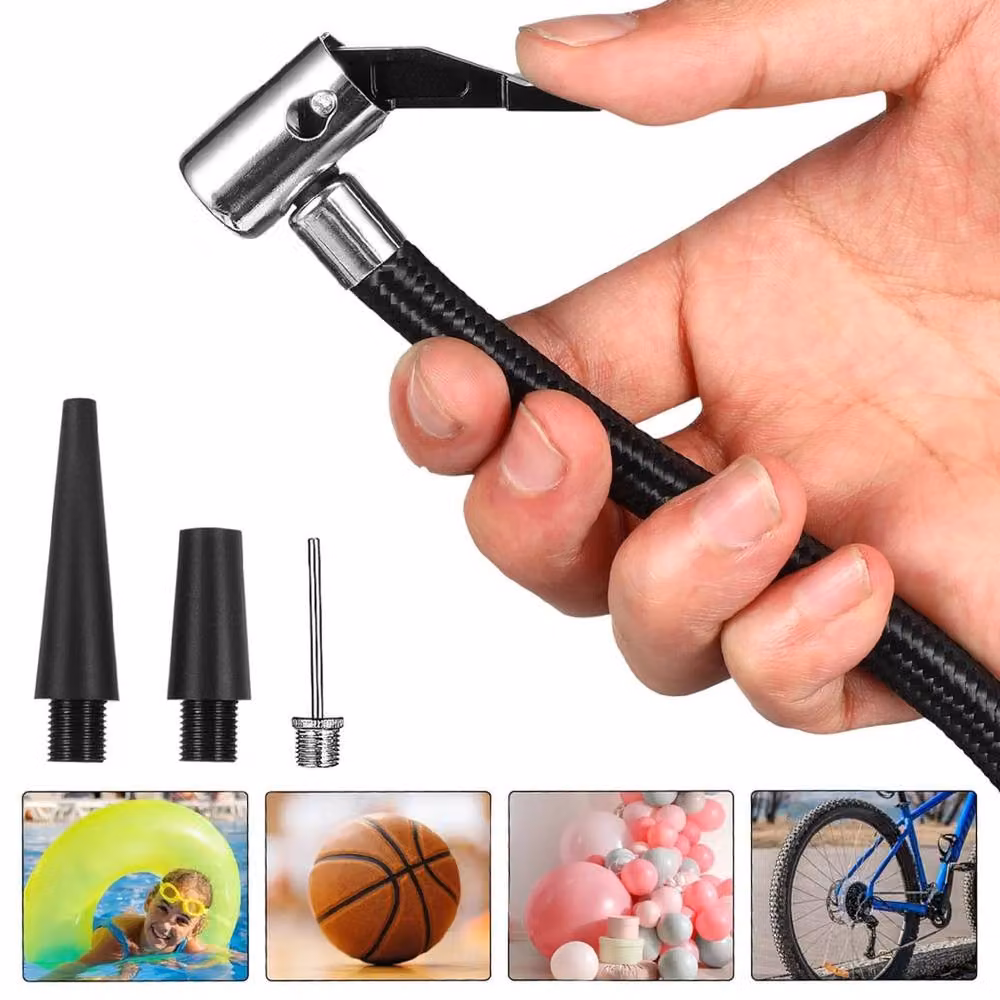 SPETLEK Heavy Duty 12V Electric Car Tyre Inflator in Black and Silver – 4