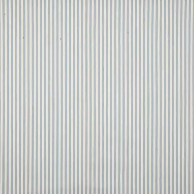 Clarke & Clarke Party Stripe Fabric Chambray in Blue